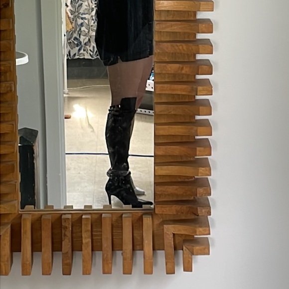 Over-the-Knee high leather boots - Picture 4 of 8